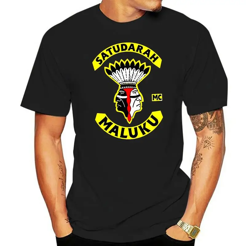 Satudarah Mc World Maluku Motorcycle Mens T-shirt Adult Mens Cool Printed T Shirt(2)