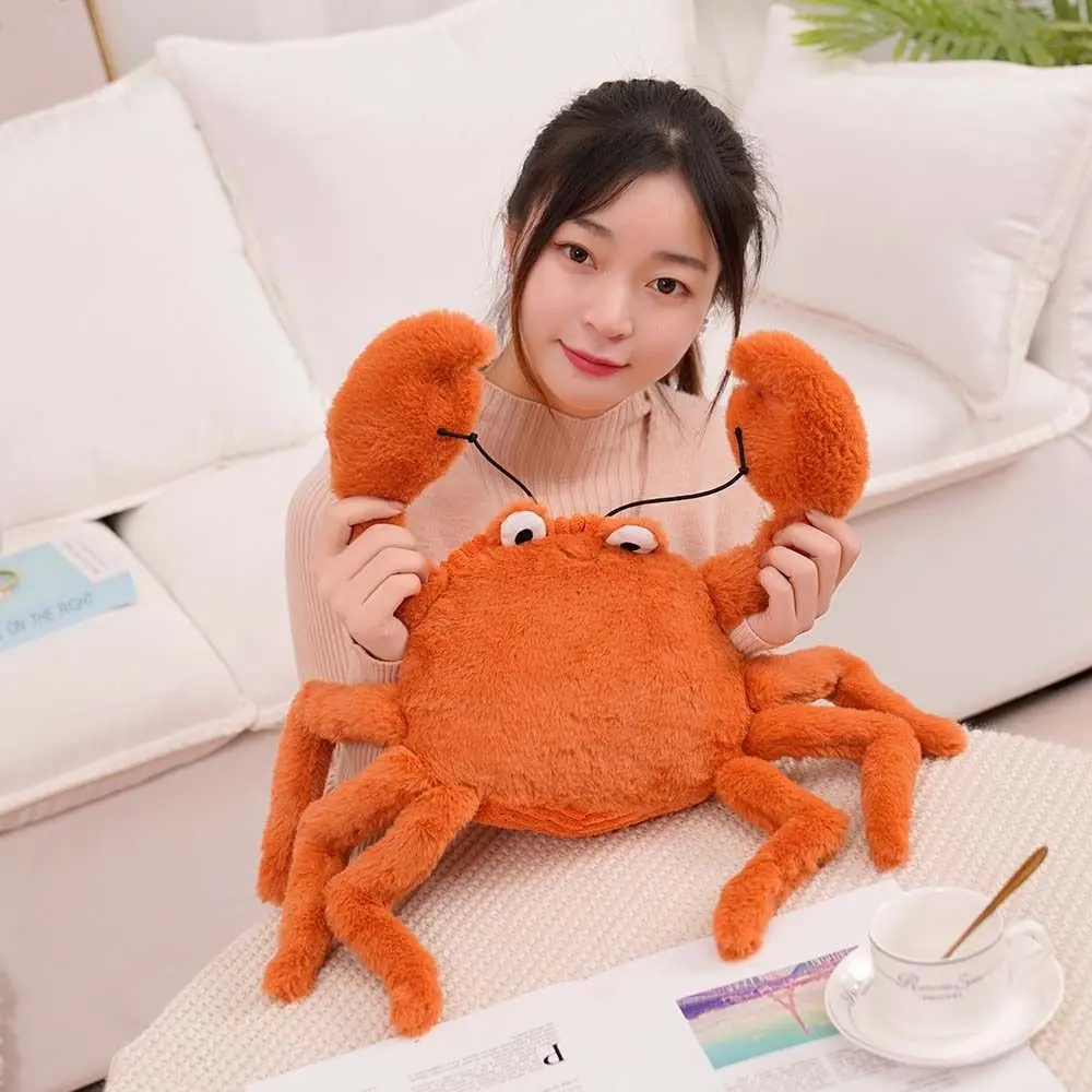 Stuffed Animal Home Decoration Shrimp Soft Simulation Sea Animal Stuffed Toys Lobster Plush Toy Crab Plush Doll Plush Pillow