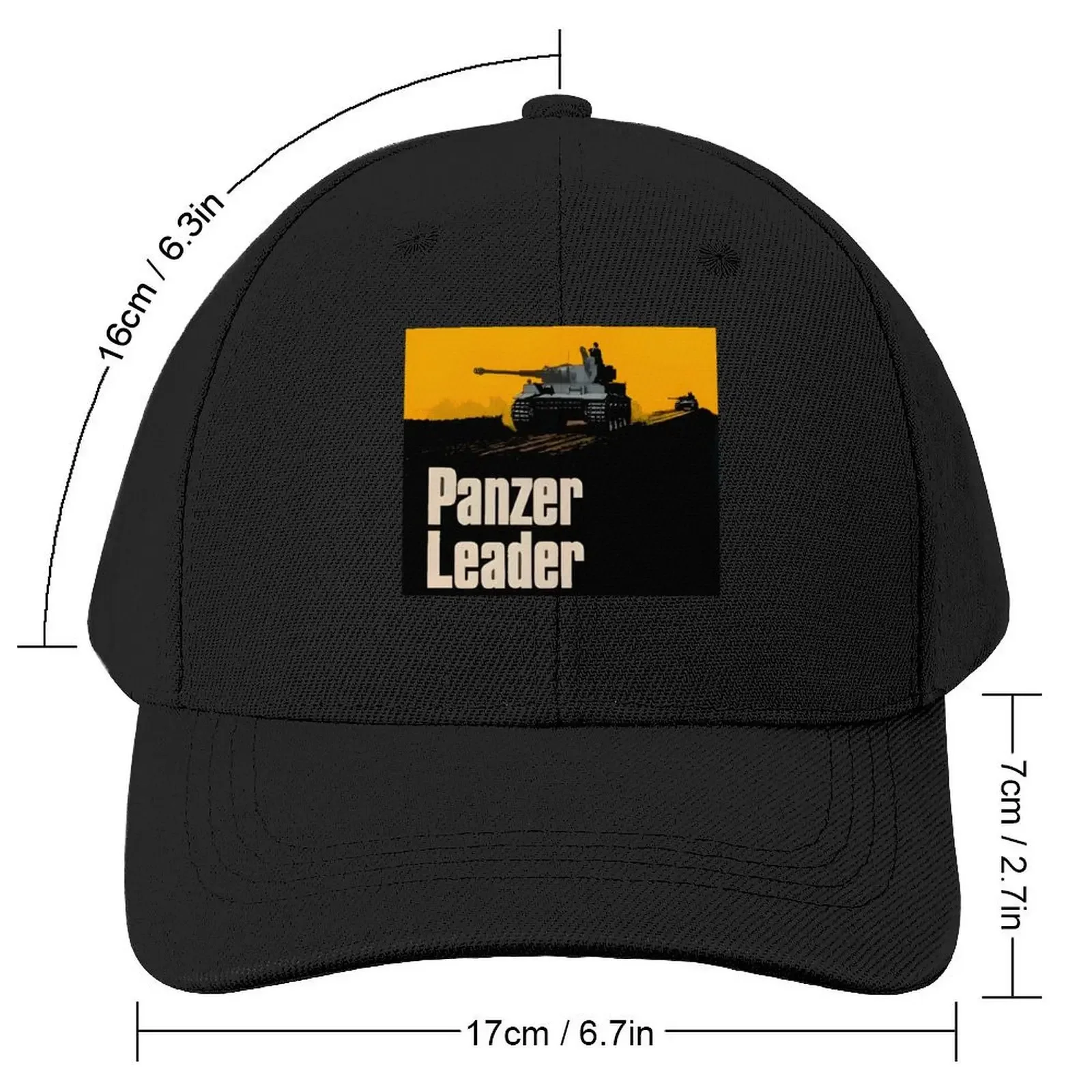 Panzer Leader Baseball Cap Gentleman Hat derby hat Sun Hat For Children cute Girl Men's