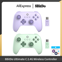 8BitDo - Ultimate C Wireless 2.4G Game Controller Gamepad Handle for PC, Windows 10, 11, Steam Deck, Raspberry Pi, Android