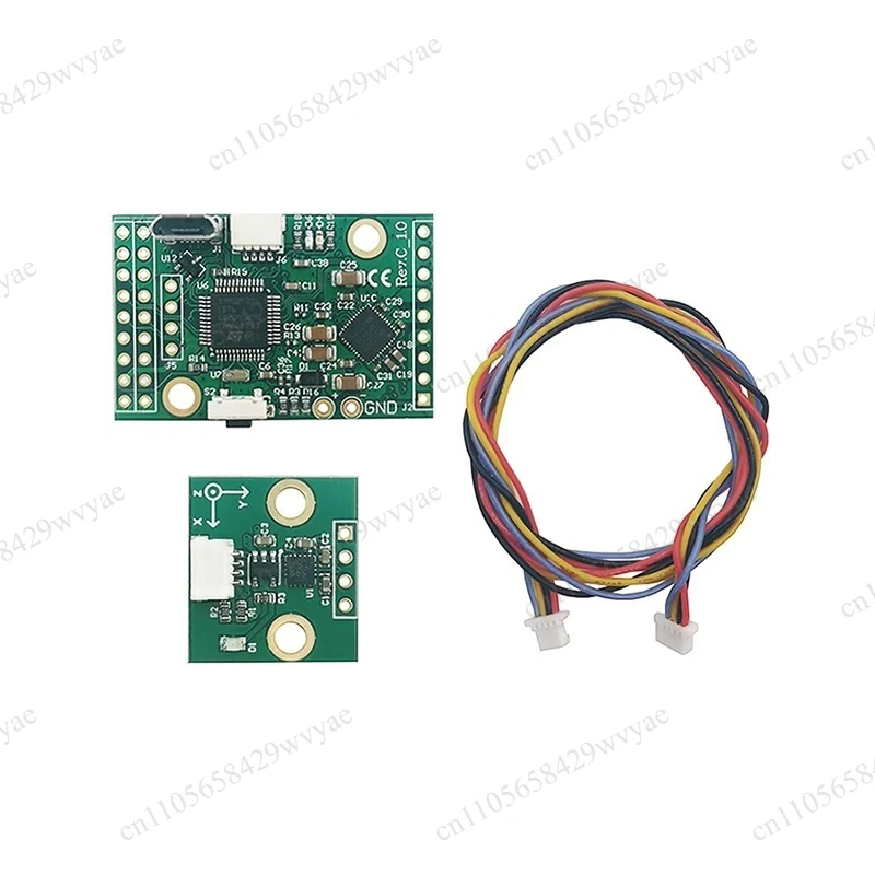 SimpleBGC 32‑bit Tiny I2C 2‑IMU Set Revision C, Small PCB 3‑Axis Gimbal Controller With Encoder Nacelle
