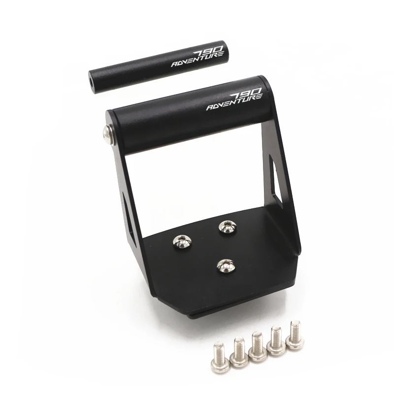 Supporto Navigazione Per Moto KTM 790 Adventure/R/ADV 2019-2021 – Staffa In Acciaio Inox Con Barre Da 12 E 22 Mm Per GPS E Telefono