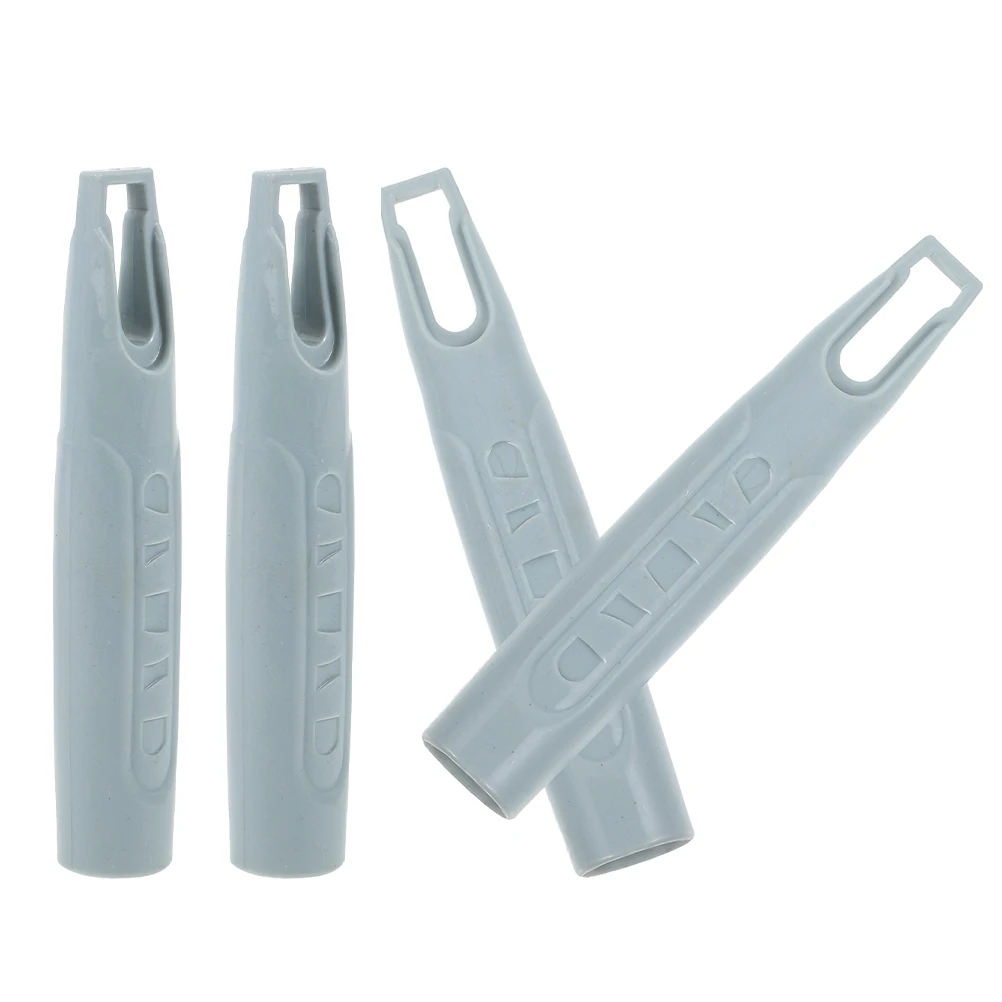 

4pcs Broom Handle Dustpan Grips Replacement Cap Plastic Tube Tail Hanger Accessories End Caps Storage Solution Compatibility