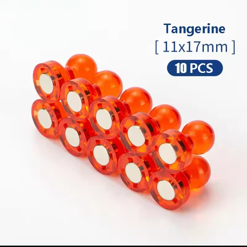 Strong Neodymium Noticeboard Pin Magnets Fridge DIY Whiteboard Uses in Office Advertising Education and Other Pur 10pcs - Image 13