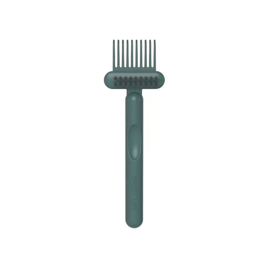 Comb Embedded Tool Home Detangling Comb Cleaning Brush Comb Hair Remover Brush Hair Brush Cleaning Tool Comb Cleaner Tool