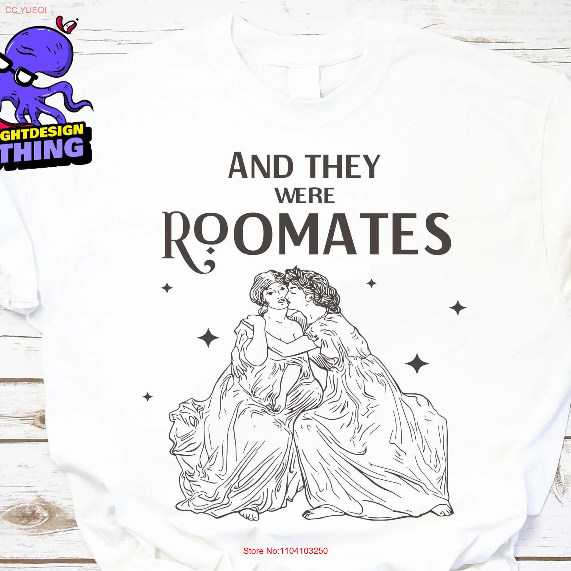 

And They Were Roommates T Shirt Historians Would Call Lesbian pride SweaT Lgbtq Month Vintage Retro Lgbt Queer