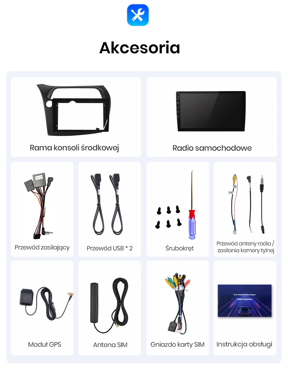 Junsun Wireless CarPlay Android Auto Autoradio für Honda Civic Hatchback 2005-2011 Auto-Intelligentes System DSP SWC RDS GPS FM BT – Detail 28