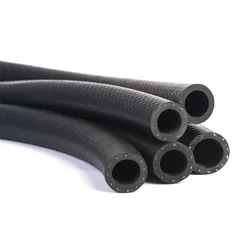 Ölbeständiges Rohr, 1 m, schwarzer Silikonschlauch, 3–38 mm, flexibler Gummischlauch, verdicktes, hitzebeständiges Mehrzweck-Druckrohr