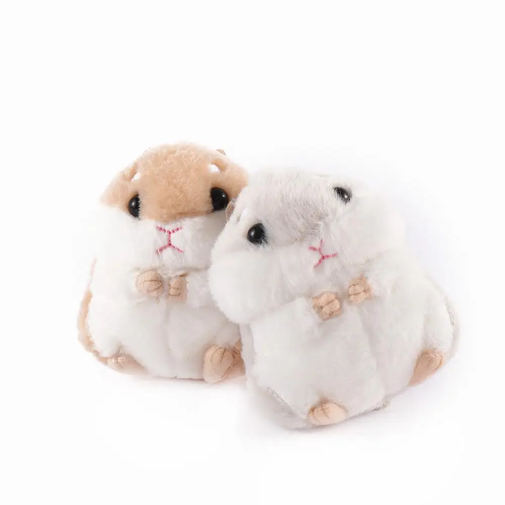 Clé en peluche douce et mignonne, jouet JOMouse, hamster et beurre, cadeau d'anniversaire, animal créatif