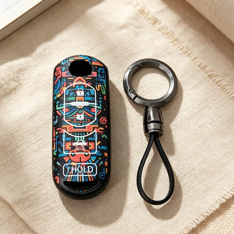 4 Button for Mazda 3 5 6 Summit Axela Atenza M3 M6 CX5 CX7 CX9 CX-5 CX-7 CX-9 MX-5 Miata RX-8 X-5 Remote Car Key Case Cover Fob