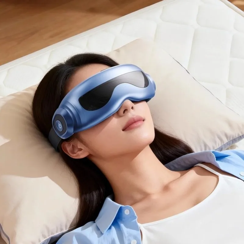 Music Eye Massage Instrument Vibration Heating Relieve Eye Fatigue Steam Atomization Hot Compress Sleep Eye Care Beauty Health