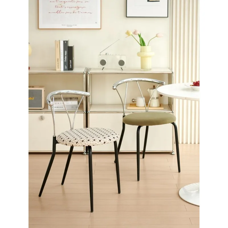 

American medieval dining chair premium minimalist home backrest light luxury Nordic designer Internet