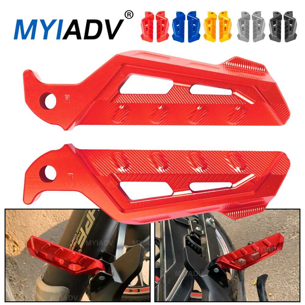 

Motorcycle Rear Passenger Footrest For Yamaha NMAX125 NMAX155 NMX160 NMAX 125 155 160 Rear Footpegs Foot Pegs Pedals Accessories