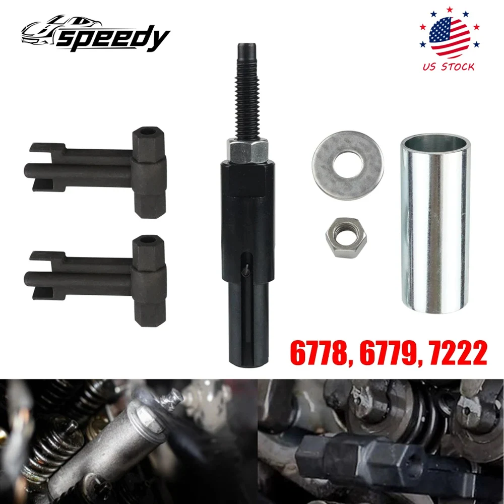 

6778 Injector Puller & 6779 Injector Puller, 7222 Injector Tube Remover/Installer Tools for GM 6.6L Duramax Diesel