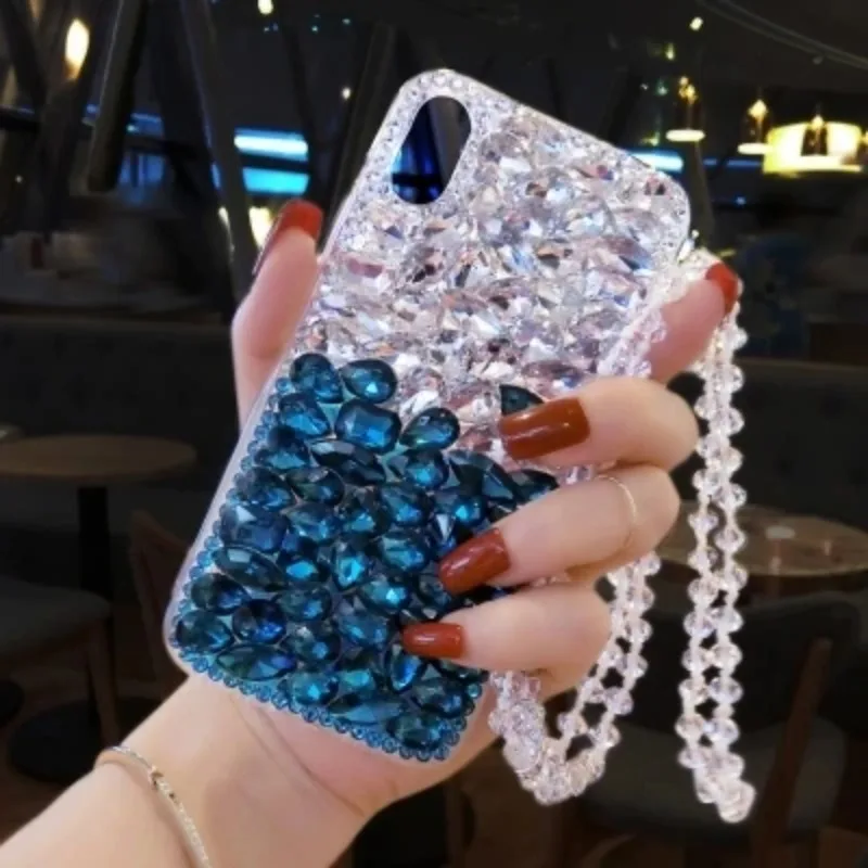 

Bling Rhinestone Crystal Diamond Soft Back Phone Case Cover for Xiaomi, Redmi 8A, 9A, 9C, 10X Pro, Note 8T, 9T, 8, 9, 10 Pro