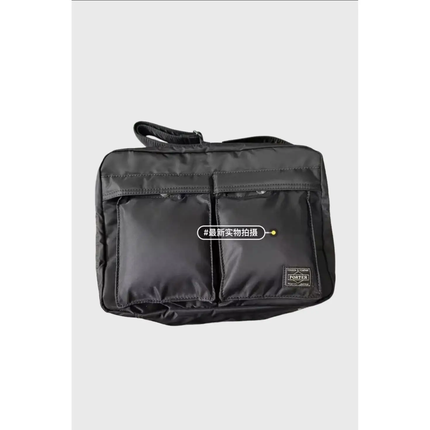 Bolso cruzado de lona informal Porter de alta calidad para hombre y mujer, bandolera sencilla, bolso de un solo hombro, bolso juvenil coreano japonés