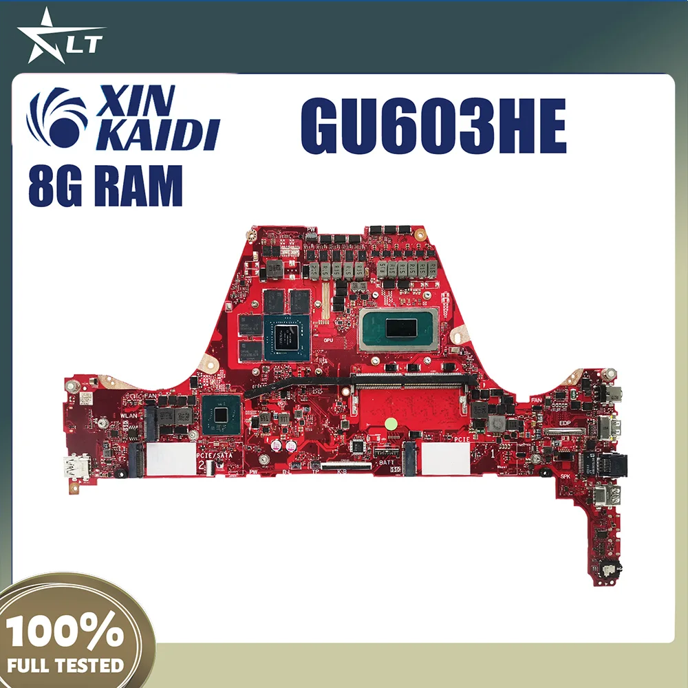 

For ACER Predator PT315-53 Laptop Motherboard LA-L191P With I7/I5 10th or 11th CPU (RTX3060)6G Triton 300 Mainboard Tested