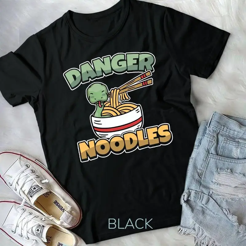 

Danger Noodles For Snake Owner And Python Lovers Gift Unisex T shirt