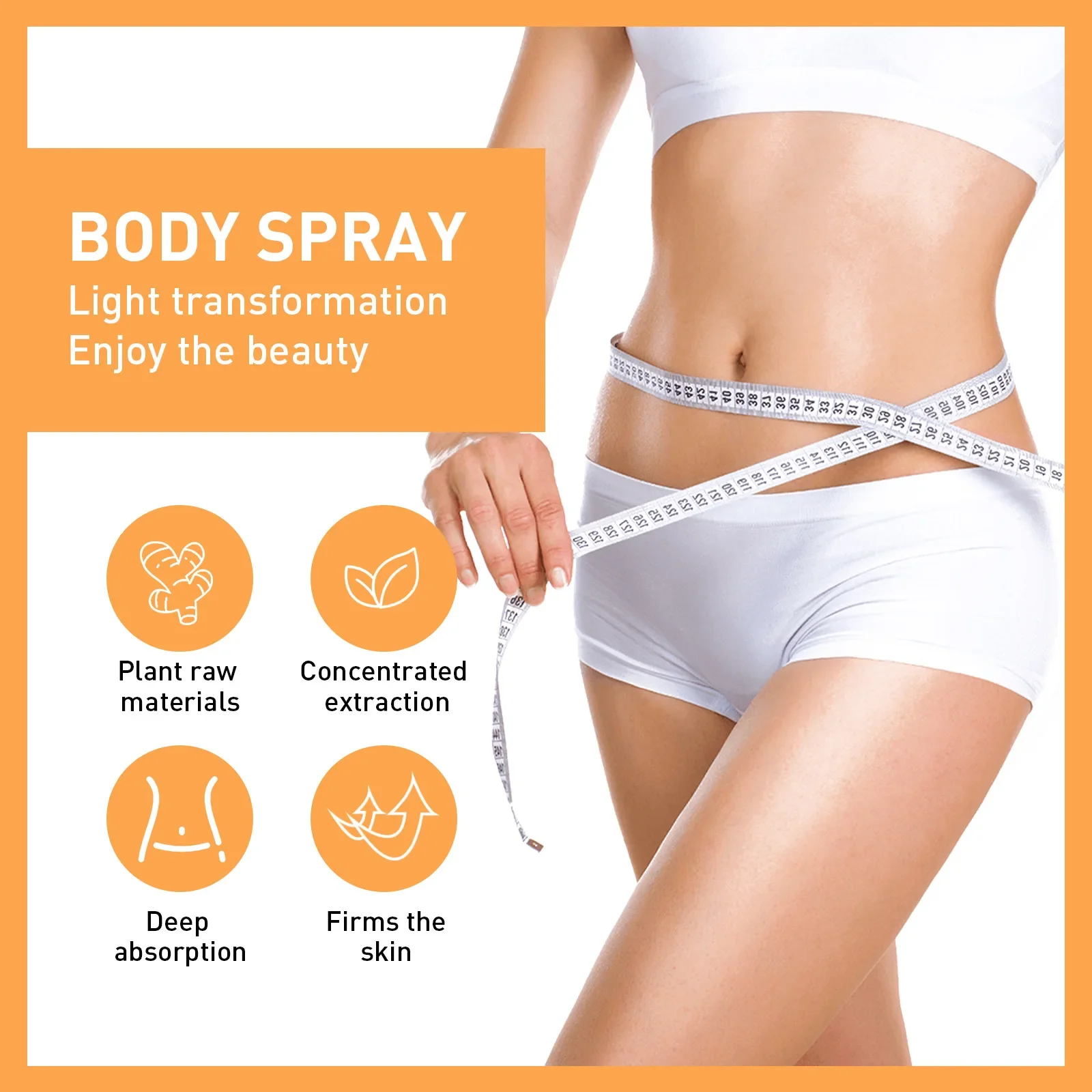 Fat Burner Spray Let Body Sexy Oil Weight Loss Slimming Spray Break Down Fat Burner Slimming Firming Cellulite Reducing