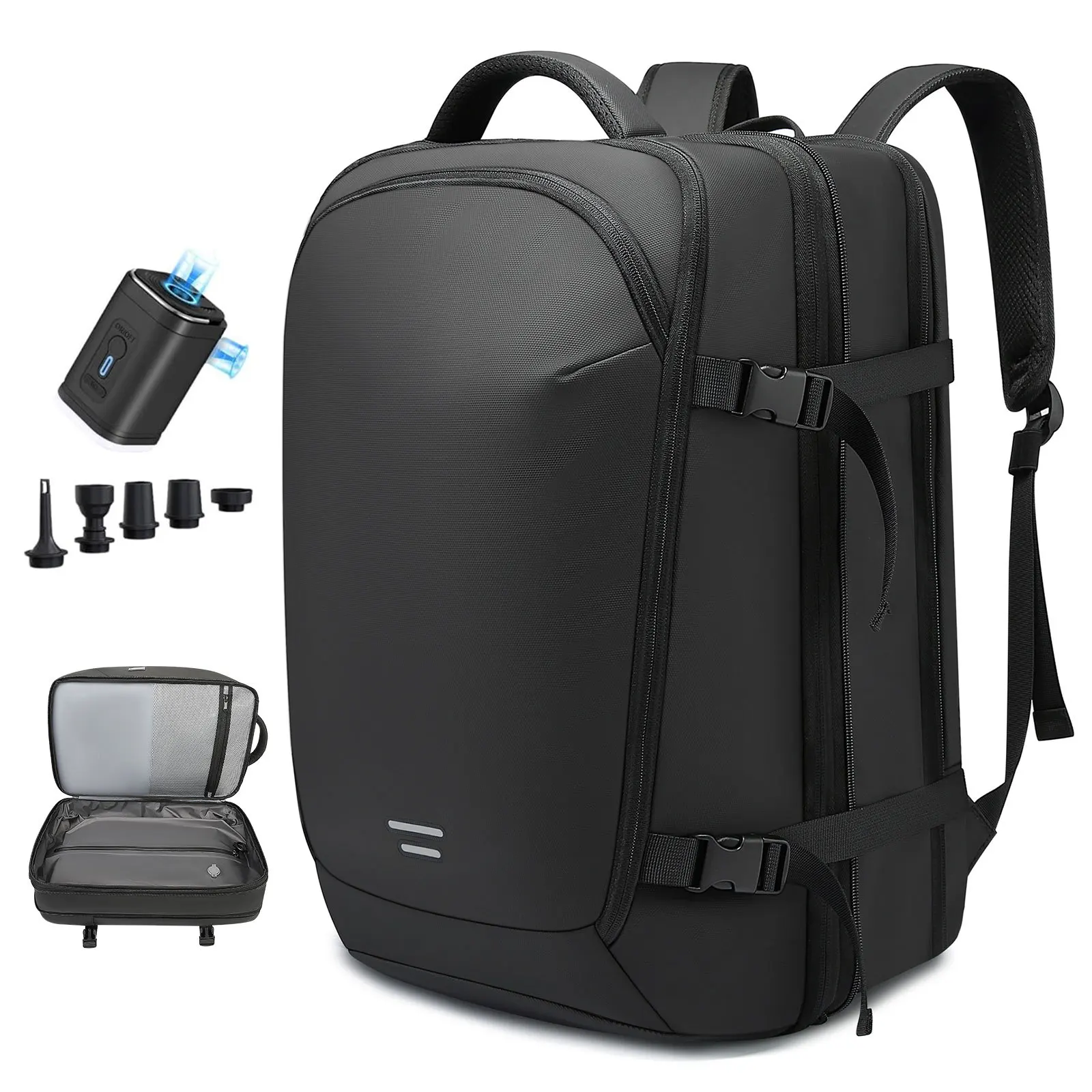 Men Backpacks vacuum compression Travel laptop Backpack Business Large Capacity school Backpacks expand outdoor backpack
