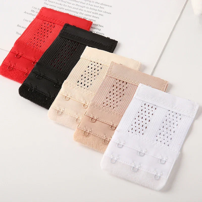 10Pc Bra Extension Strap Extender ผู้หญิงปรับเข็มขัดไนลอนยืดหยุ่น Bra Extension Strap Hook คลิป Expander อุปกรณ์เสริม