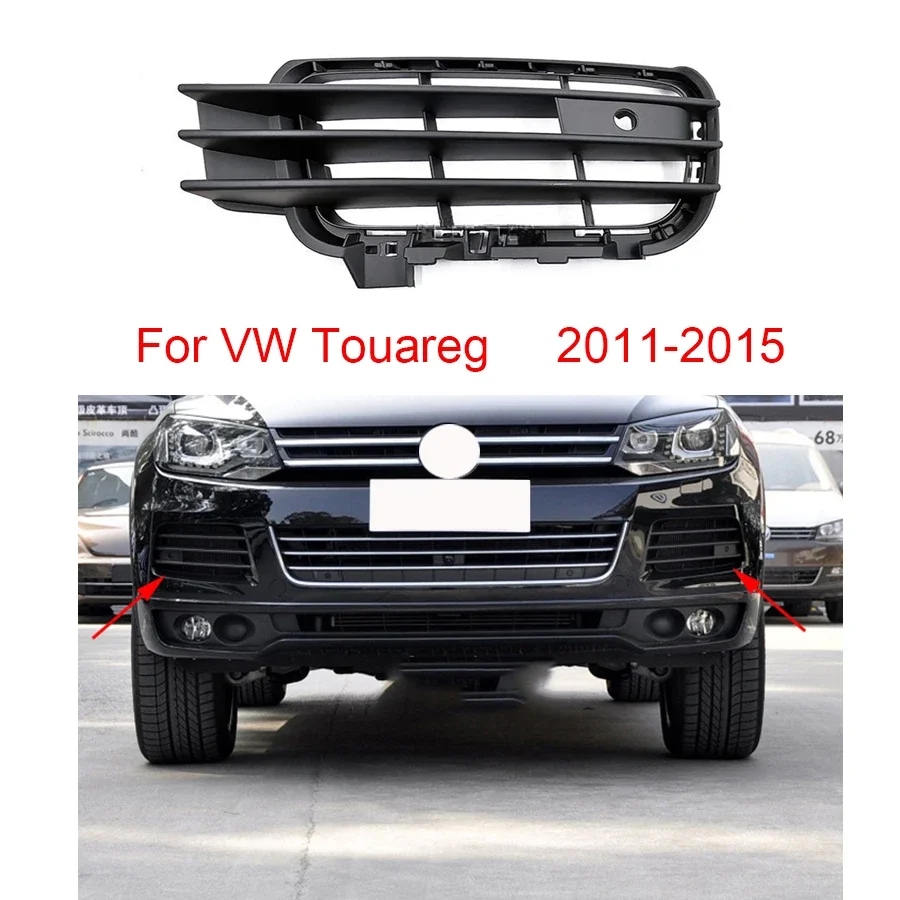 

Auto Front Left Right Bumper Fog Light Lamp Grill for VW Touareg 2011 2012 2013 2014 2015 7P6853665A 7P6853666A