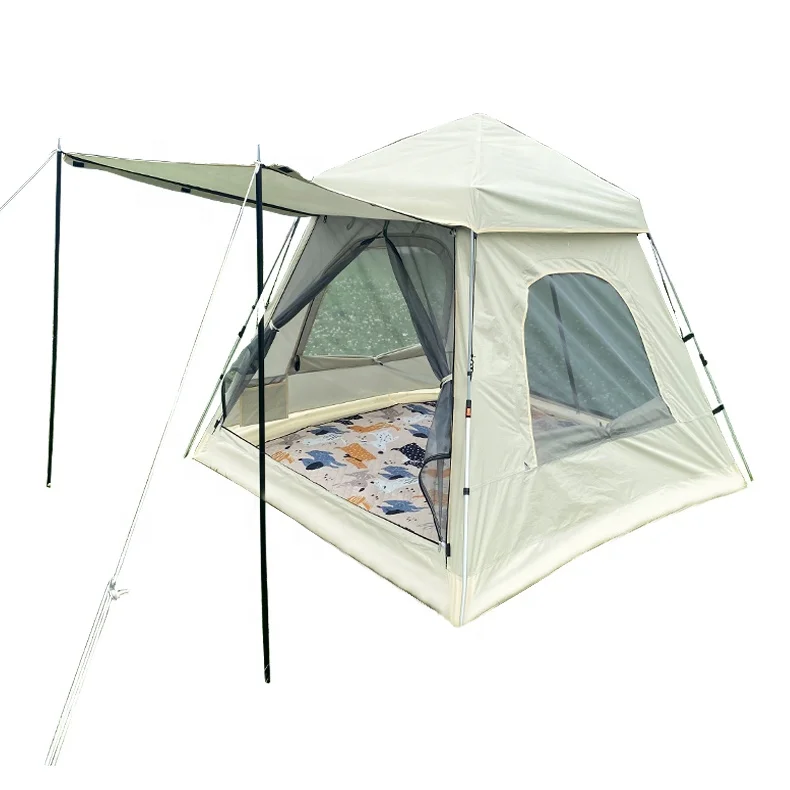 

Factory OEM Cheap Waterproof 3-4 Persons Tente Camping Automatique Outdoor Camping Tent Automatic Tentcustomcustom