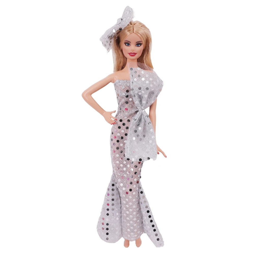 Vestiti per bambole pop Gonna a coda di pesce con paillettes Abiti da festa Appuntamenti Gonna Accessori quotidiani per bambola da 30 cm e bambola Bjd 1/6, giocattoli per ragazze