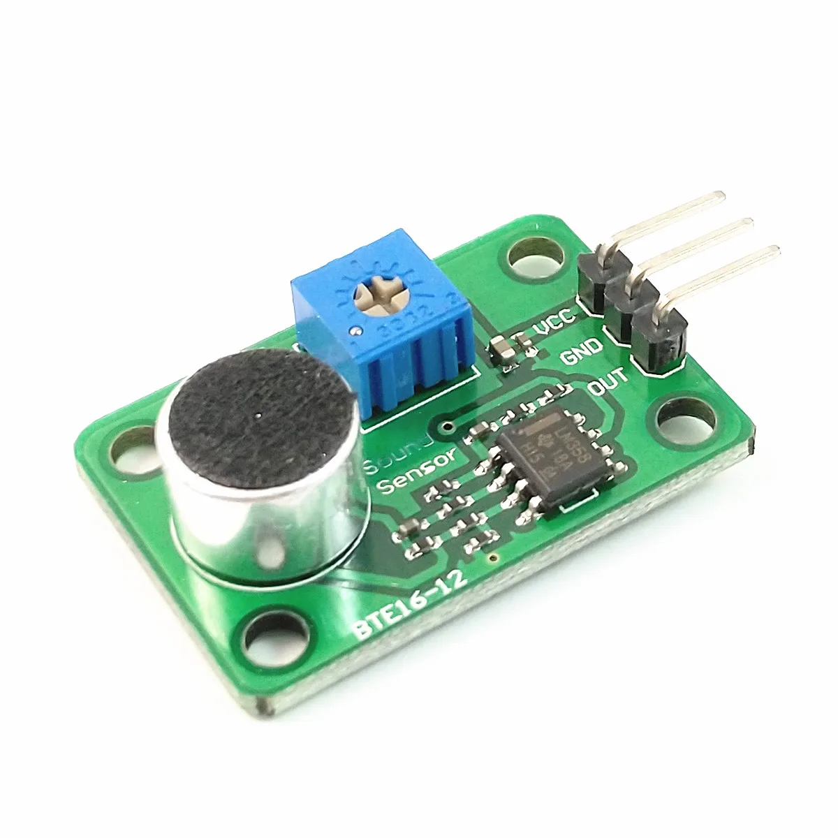 Voz Som Módulo Sensor de Detecção para Arduino, Microfone Transmissor, Smart Robot Car, Kit DIY, 3Pin