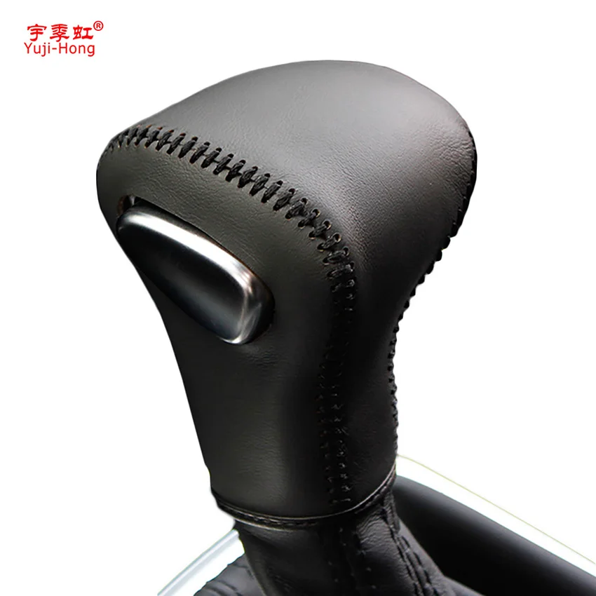 

Yuji-Hong Genuine Leather Automatic Gear Covers Case for Audi A4 A5 A7 Q5 Q7 S5 S6 S7 2012-2016