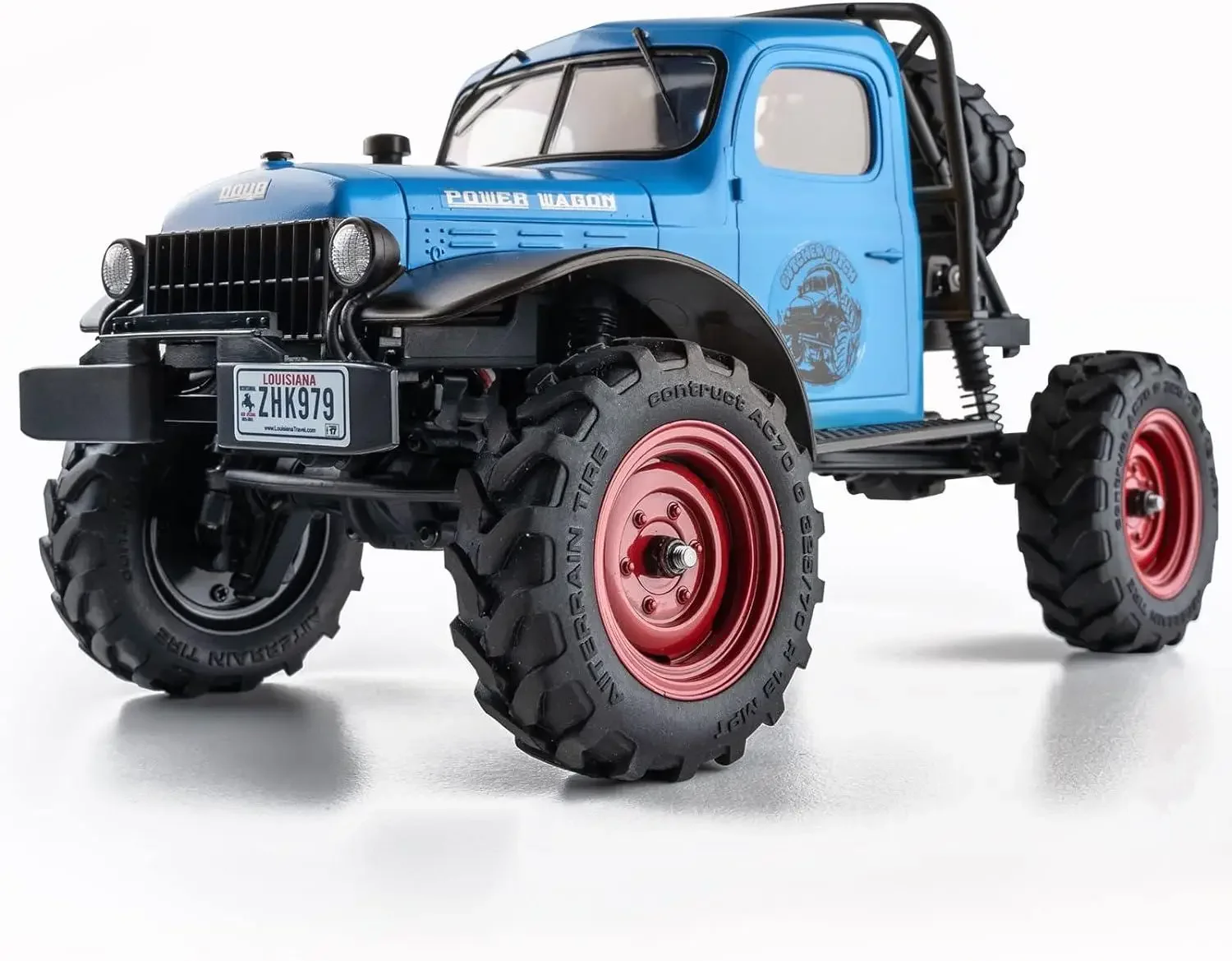 

FMS RC Crwaler 1/24 FCX24 Power Wagon RTR V2 4WD 2.4GHz 3CH Remote Control Blue