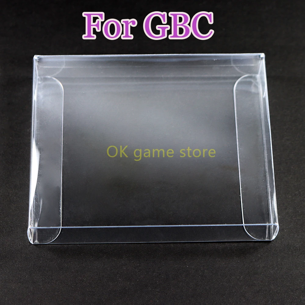 1PC versione JP PET protezione scatola di carte da gioco di archiviazione per GBC Gameboy display trasparente a colori scatola di plastica accessori per console