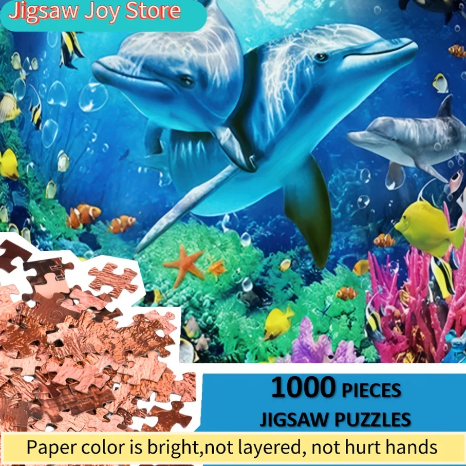 

Пазл: Картина «Подводный мир» — идеальный подарок на Хэллоуин, День Благодарения, Рождество, Новый год, дни рождения и другие праздники.