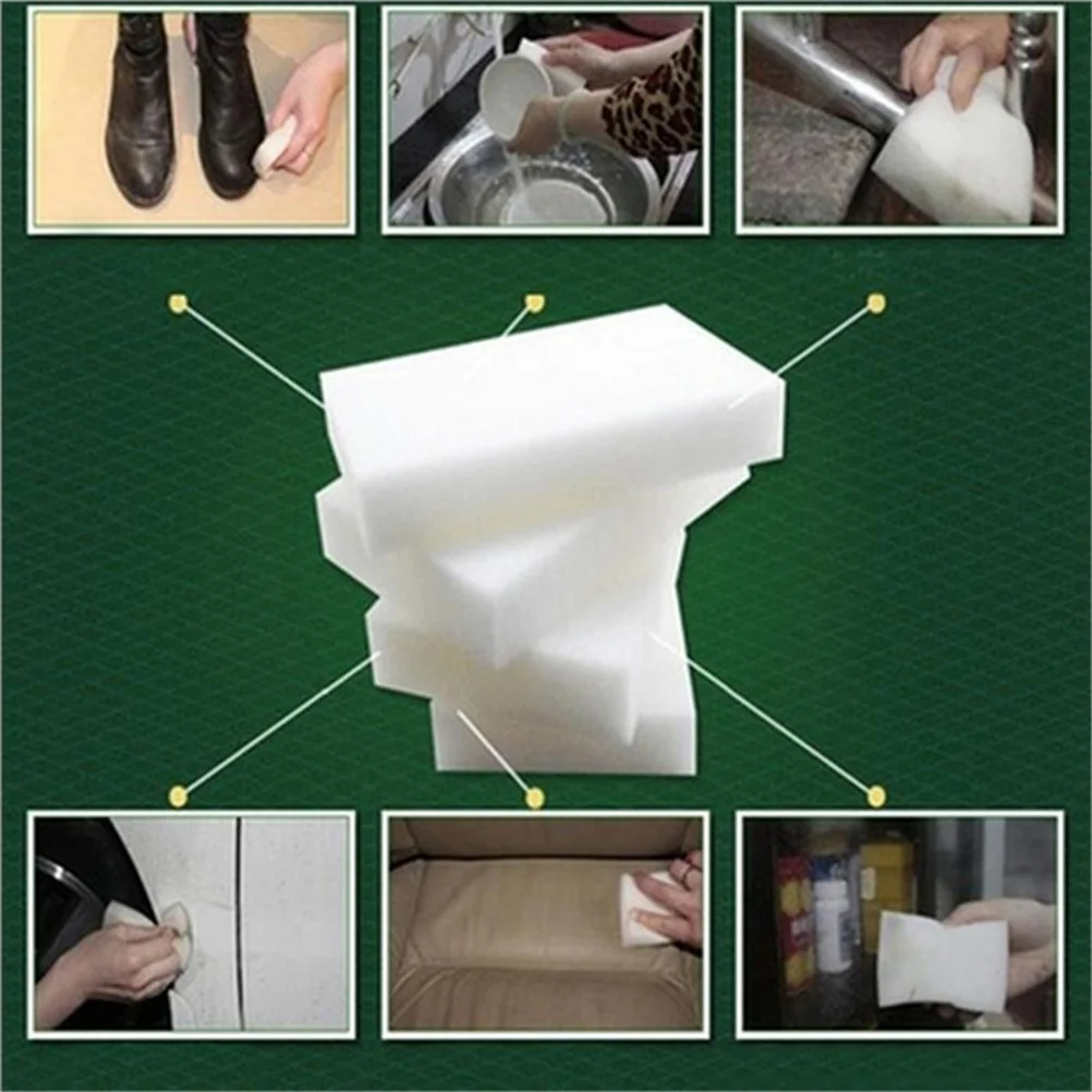 

10pcs High-Density Nano Cleaning Sponge For Removal On Kitchenware Car Glass Furniture Eco-Friendly Wash Sponge