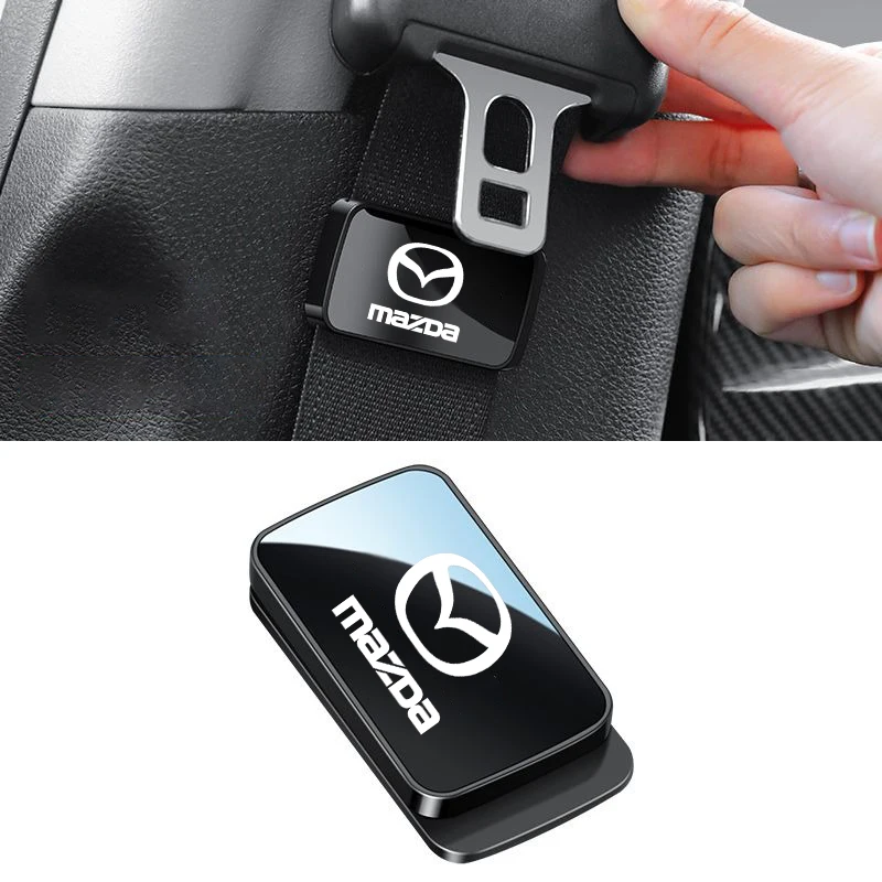 Magnetic Car Interior Supplies Seat Belts Holder Stabilizer For Mazda 2 3 6 5 Atenza CX3 CX5 MX5 CX7 Axela CX30 CX90 CX60 CX50