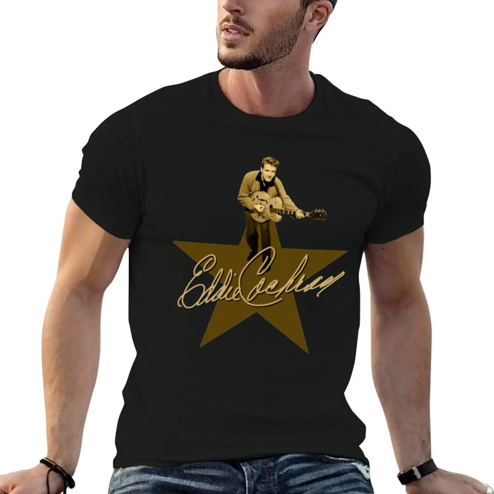 

tshirt anime t Eddie Eddie Cochran personalised Cochran shirt T-Shirt