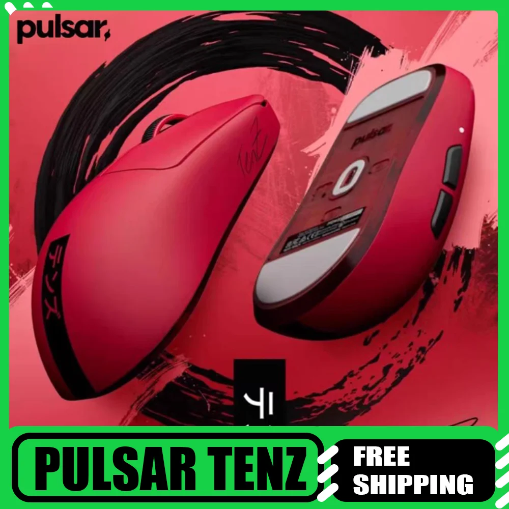 

Беспроводная мышь PULSAR TENZ Limited XS-1, датчик 8K, легкий индивидуальный ПК, киберспортивная мышь для ноутбука, игровые мыши, аксессуары для ПК, подарок для добления