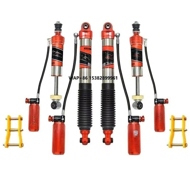 Custom Nitrogen Adjustable Steel Suspension Coil Spring Shock Absorber for Hilux Front/Rear Raise the Chassis
