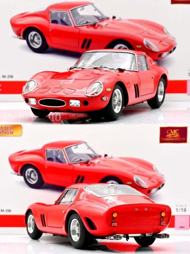 

CMC 1:18 250 GTO 1963/64 Red Simulation Limited Edition All Open Alloy Metal Static Car Model Toy Gift