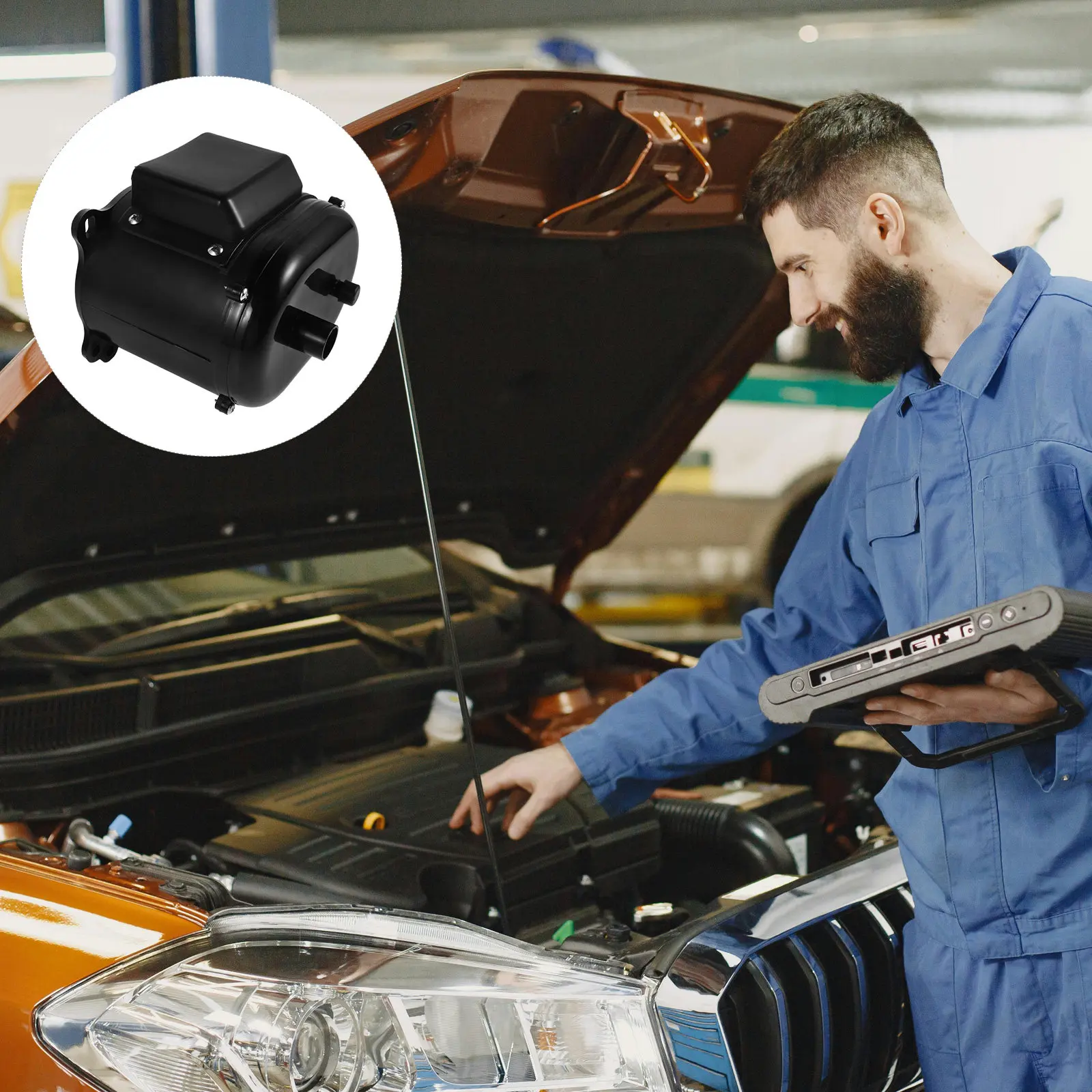 

Car Parking Heater Air Intake Filter Replacement Heater Muffler Vehicle Long Lifespan Air Intake Cleaner