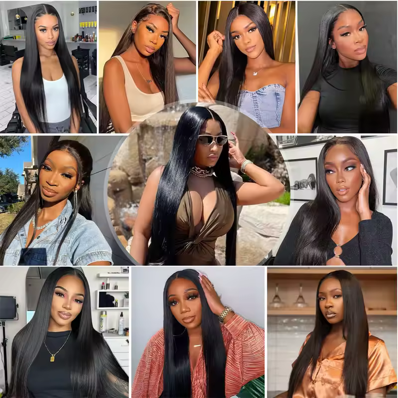 Pre Cut Lace Wig Human Hair Ready to Wear Transparent 13x4/13x6 Lace Front Human Hair Pre Plucked Pre Cut 5X5 Lace Closure Wig - Image 6