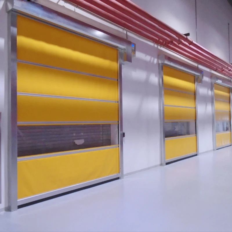 Entrance Rolling Shutter Door Industrial Roller Gates Rapid Auto Roll and High Speed Doors