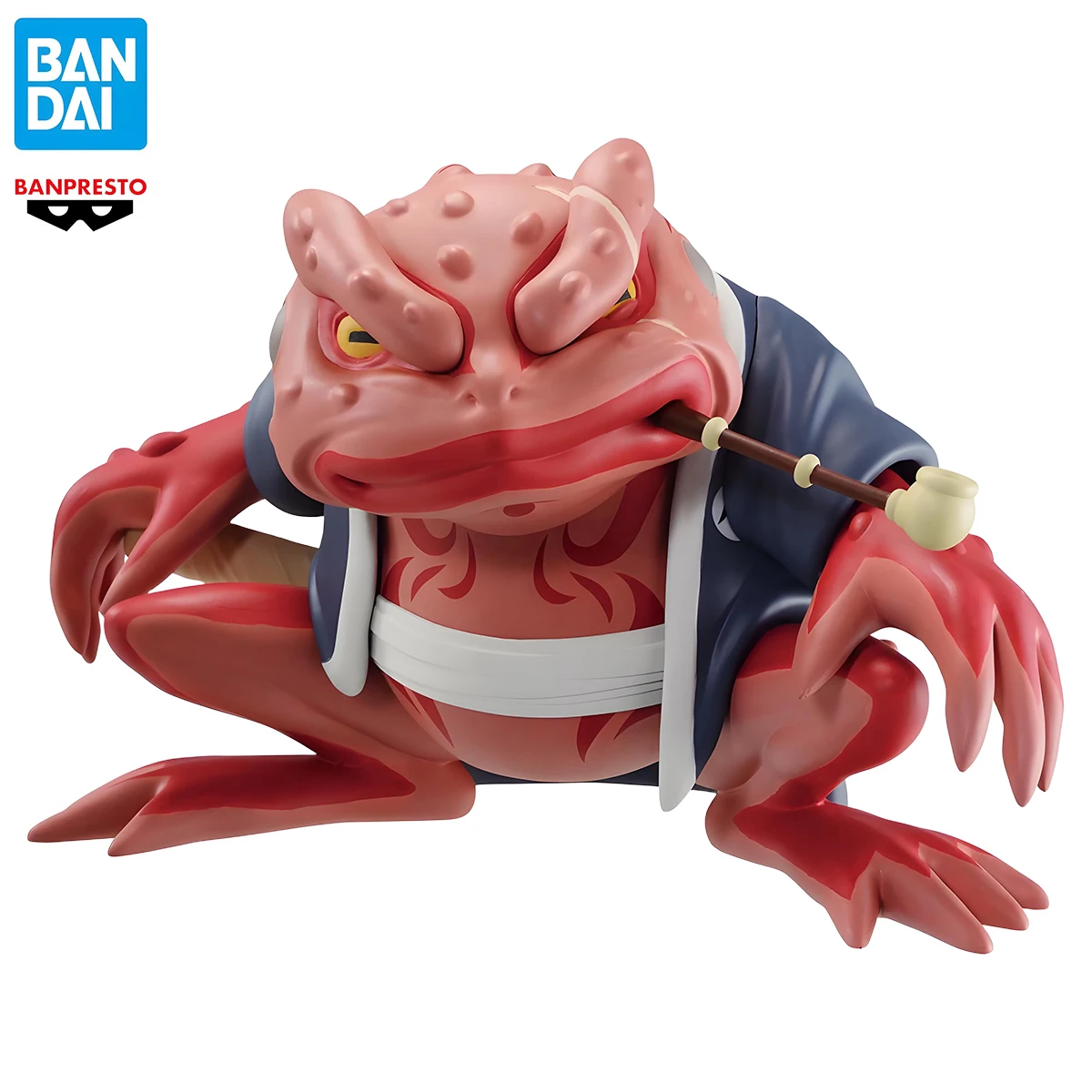 

In Stock Original BANDAI Banpresto Naruto Shippuden SOFT VINYL Gama-Bunta PVC Anime Figure Action Figures Model Toys Gifts