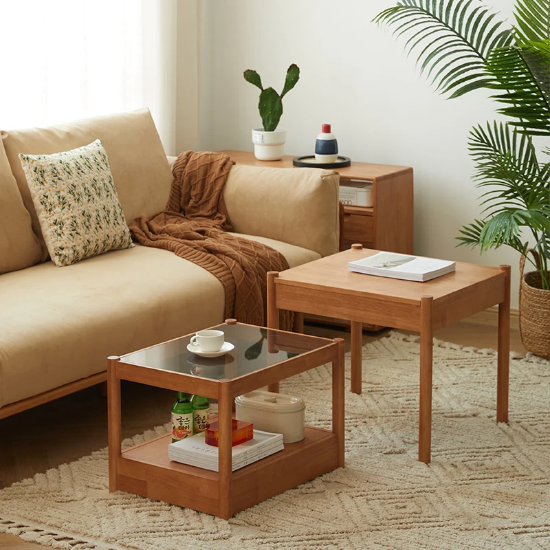 Luxury Unique Coffee Table Modern Wooden Minimalist Hotel Indoor Coffee Corner Industrial Lounge Meuble De Salon Home Furniture