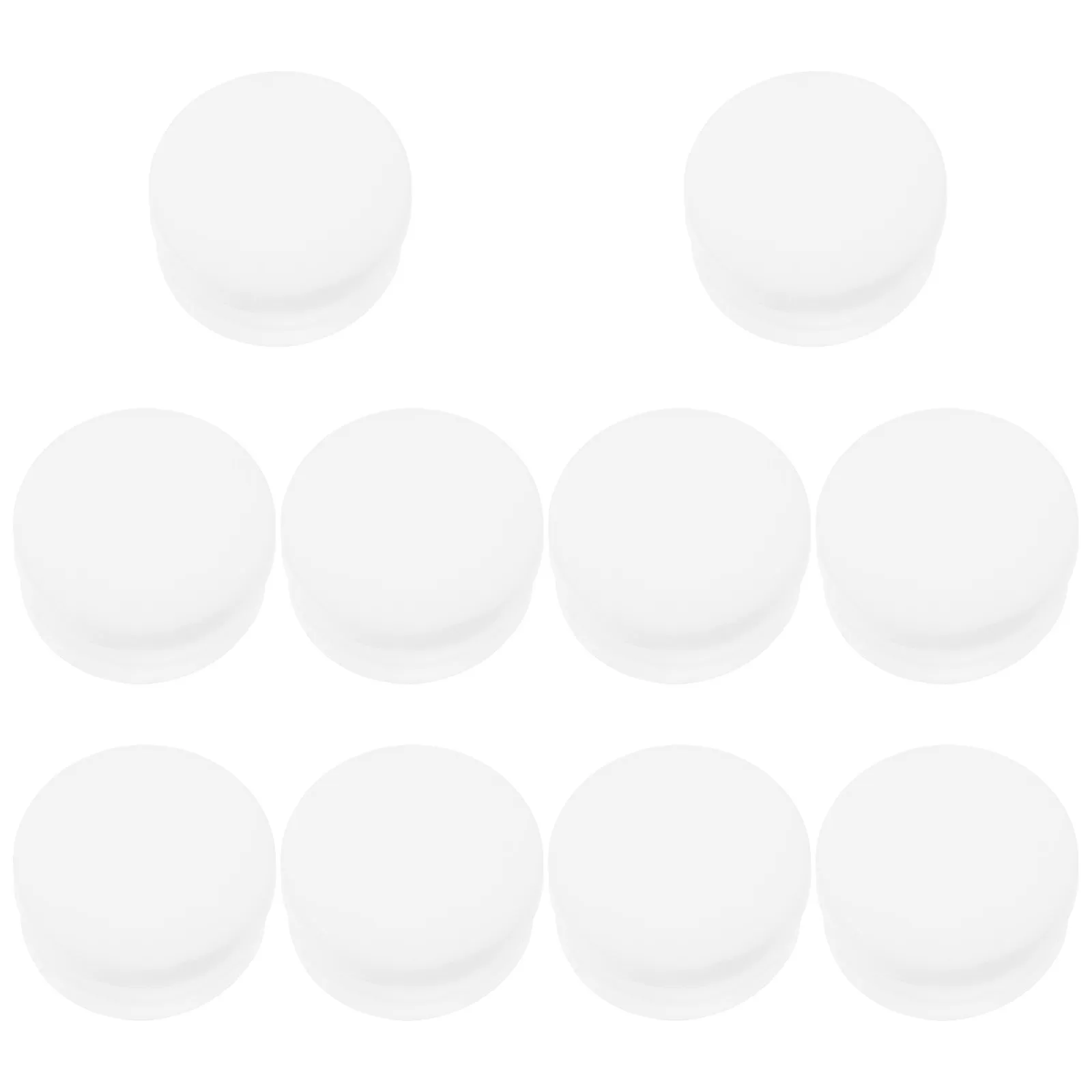 

10 шт. заглушек для концов хоккейных клюшек из полипропилена, прочные круглые заглушки для трубчатых стержней, обеспечивающие повышенную устойчивость, комфортный захват и защиту от повреждений