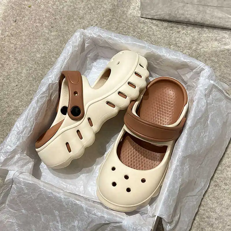 

Женские спортивные сандалии-шлепанцы на осень-весну, размер 10, кроссовки, спортивные лоферы, Вьетнам, различные модели теннисной обуви