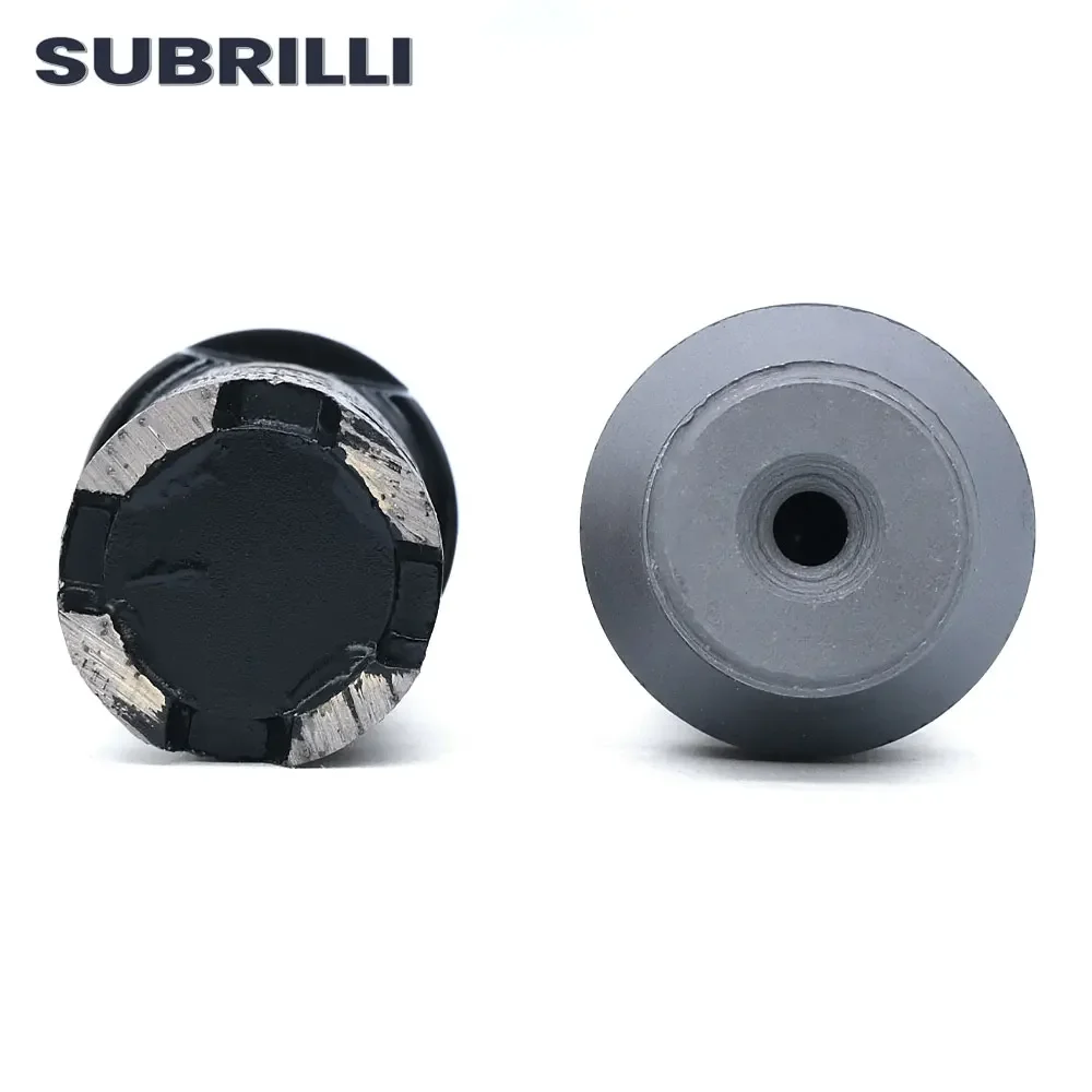 Imagem -03 - Subrilli Gás Diamante Dedo Bit para Pedra Granito Mármore Núcleo Bit para Perfuração Moagem Metal Bond Peça