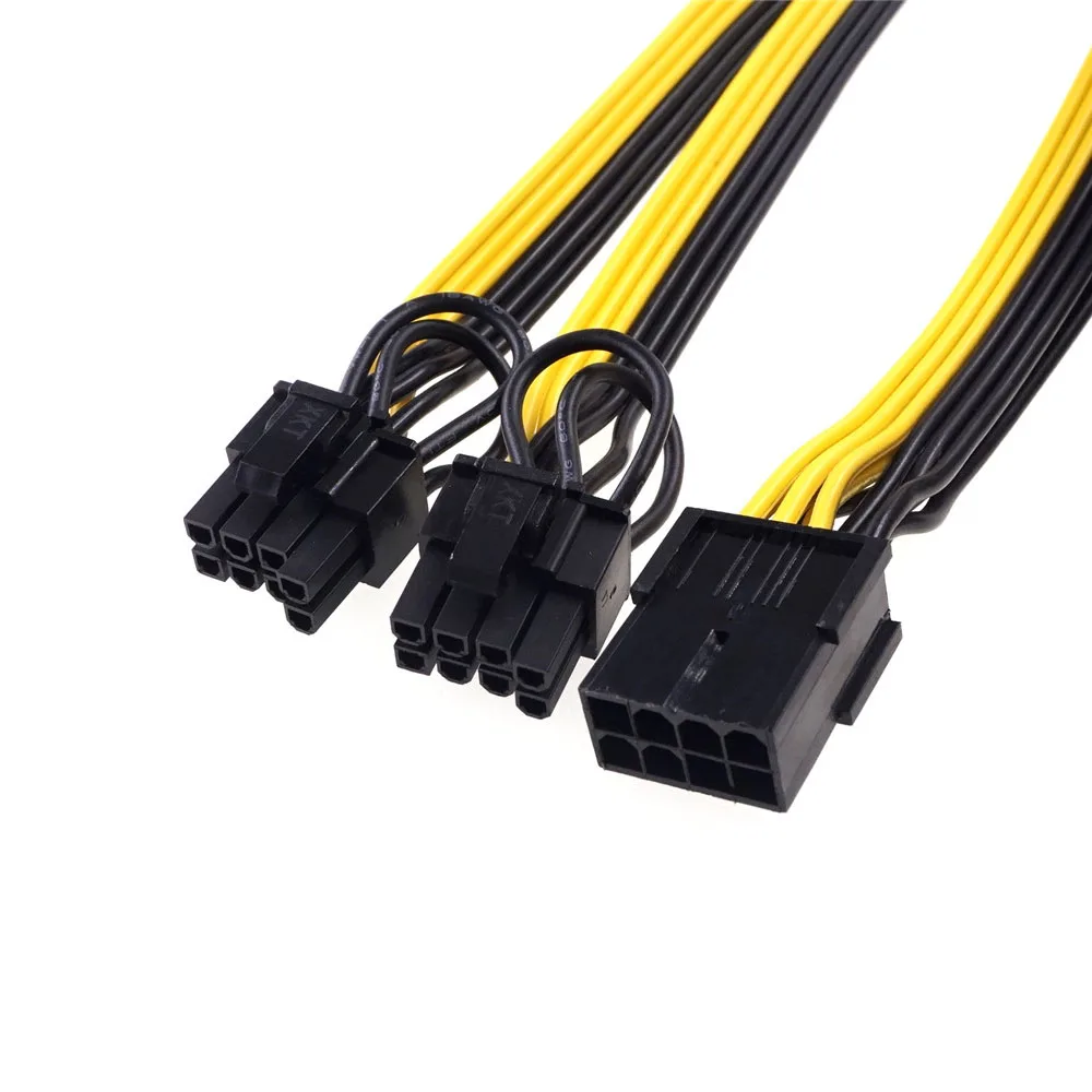 5 Pcs GPU 4.2 mm 6 8 PIN PCB Male Header Through Holes for PCI-E PCIe Graphics Card Video Power Connector Shell