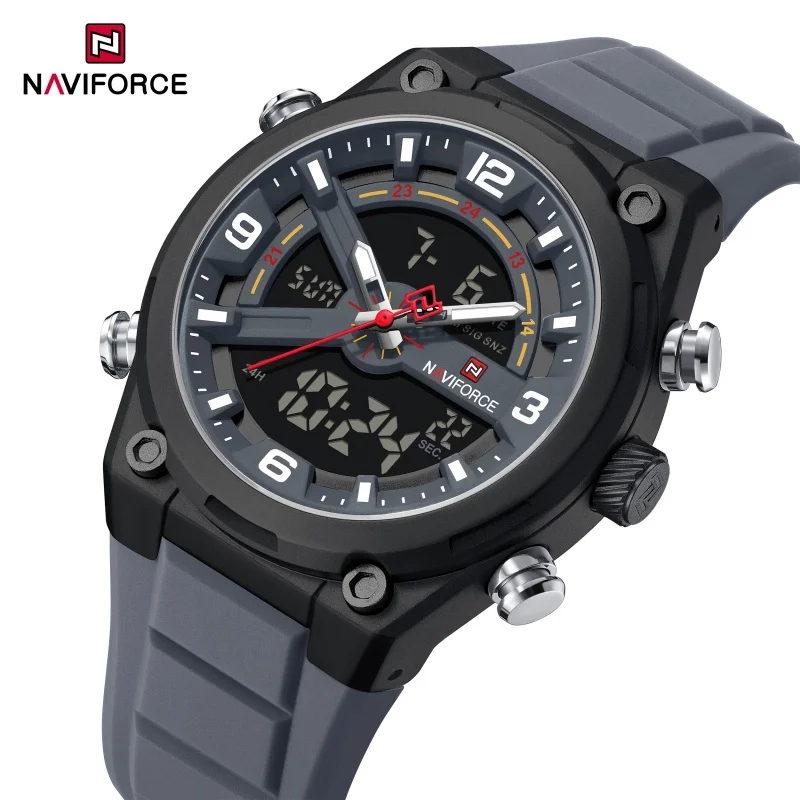 2026 NAVIFORCE New Watches Men Luxury Brand Chronograph Male Sport Waterproof Alarm Countdown Clock Men Quartz Watch Relo Hombre