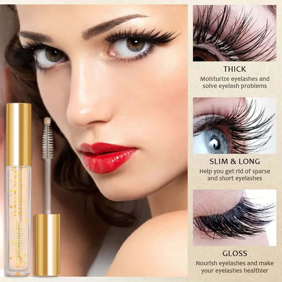 1/2 قطعة مصل مغذي للرموش والحواجب مكونات طبيعية للحواجب الأطول السميكة هدايا مكياج كورية #5